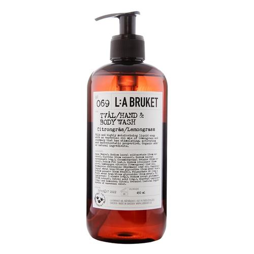 L:A BRUKET - No. 069 Liquid Soap Lemongrass Seife 450 ml