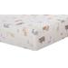 Isabelle & Max™ Vanalstyne Crayon Jungle Deluxe Flannel Fitted Crib Sheet in Gray | 28 W x 52 D in | Wayfair 673A87B724AA42928DE2E53A83583982