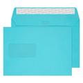 Blake Creative Colour C5 162 x 229 mm 120 gsm Peel & Seal Window Wallet Envelopes (309W) Cocktail Blue - Pack of 500