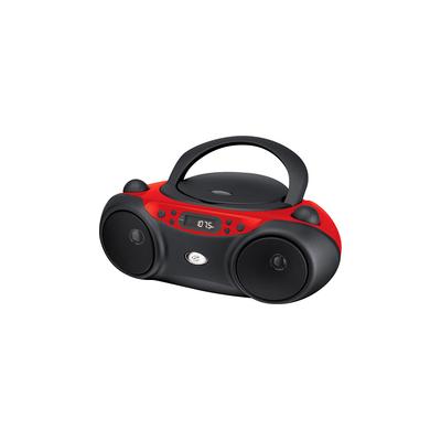 GPX CD/CD-R/RW Boombox with AM/FM Radio - Red - BC232R