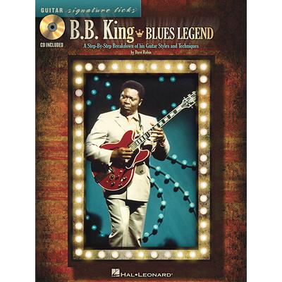 Hal Leonard B.B. King: Blues Legend Instructional Book and CD - Multi - 696039