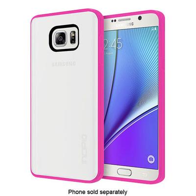 Incipio Octane Pure Case for Samsung Galaxy Note 5 Cell Phones - Clear/Pink