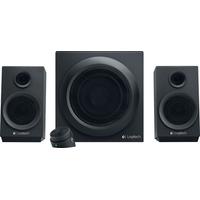 Logitech z333 2.1 Multimedia Speakers (2-Piece) - Black