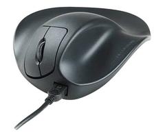 Prestige Handshoe USB Mouse - Black - L2WB-LC