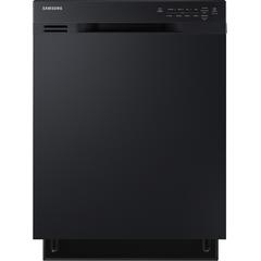 Samsung 24" Front Control Built-In Dishwasher with Stainless Steel Tub - Black