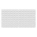 AKRO-MILS 30636TEXWHT Steel Louvered Panel, 36 in W x 5/16 in D x 20 in H, White