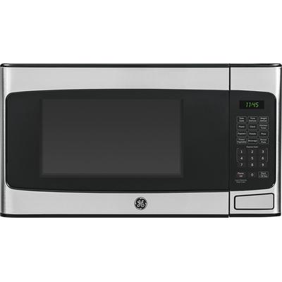 GE 1.1 Cu. Ft. Mid-Size Microwave - Stainless-Steel - JES1145SHSS