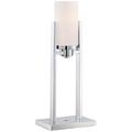 Lite Source Caesarea 21 1/2" Chrome Fluorescent Table Lamp