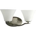 Progress Lighting - Two Light Bath Bracket - Bravo - 2 Light in Modern style -