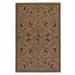 Gray 42 x 23 x 0.13 in Area Rug - Plow & Hearth Veranda Scroll Flatweave Area Rug Polypropylene | 42 H x 23 W x 0.13 D in | Wayfair 53C7G BK