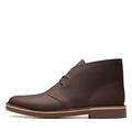 Clarks Men's Bushacre 2 Chukka Boot, Dark Brown, 12 UK