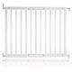 Safetots Chunky Wooden Screw Fit Stair Gate, White, 63.5cm - 105.5cm, Wood Baby Gate, Screw Fit Safety Barrier, Stylish Design and Practical Safety Gate, Easy Installation