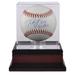 Kris Bryant Chicago Cubs Autographed Baseball with "2015 NL ROY" Inscription and Mahogany Display Case