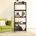 Darby Home Co Troy 60" H x 23" W Solid Wood Etagere Bookcase Wood in Brown | 60.25 H x 23 W x 12.25 D in | Wayfair DBHC5313 27433040