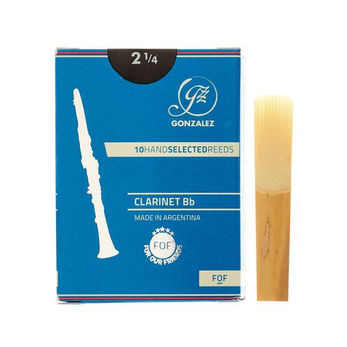 Gonzalez Bb Clarinet Reed FOF Cut 2,25