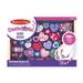 Melissa & Doug Created by Me! Heart Beads Wooden Bead Kit 120+ Beads and 5 Cords for Jewelry-Making
