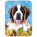 Caroline's Treasures Saint Bernard Glass Cutting Board Glass | 0.15 H x 11.25 W x 15.38 D in | Wayfair SC9076LCB