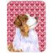 Caroline's Treasures Valentine Hearts Australian Shepherd Hearts Love & Valentine's Day Glass Cutting Board Glass | 15.38 W in | Wayfair LH9138LCB