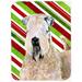 Caroline's Treasures Soft Coated Wheaten Terrier Candy Cane Christmas Glass Cutting Board Glass | 0.15 H x 11.25 W x 15.38 D in | Wayfair SS4562LCB
