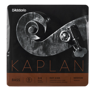 Daddario K611-3/4M Kaplan Bass G med.