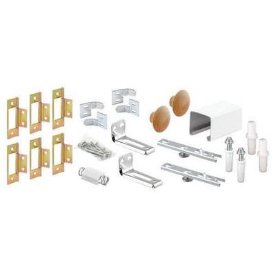 PRIMELINE TOOLS 164687 48 in., Bi-fold Closet Door Track Kit (1 Kit)