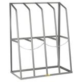 LITTLE GIANT BR-2448-60 Freestanding Vertical Bar Rack, 24 in D, 48 in W, 4