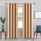 Imperial Rooms Eyelet Curtains 90x90 Drop - Thermal Eyelet Blackout Curtains Large Door Insulated Panels for Bedroom Living Room (Beige, 228 x 228 Cm)