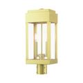 Livex Lighting York 19 Inch Tall 2 Light Outdoor Post Lamp - 21236-12