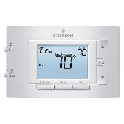 WHITE-RODGERS 1F83C-11PR 80 Series Thermostats, 7 Programs, 1 H, 1 C, Wall