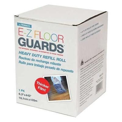 E-Z FLOOR GUARD 54717 Adhesive Film Refill Roll, Plastic, Clear, ,L