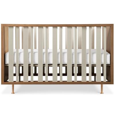 Nursery Works Novella Crib - Stained Ash / Ivory