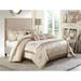 Michael Amini Palermo 10-Piece Comforter Set - Sand Polyester/Polyfill/Microfiber in Brown/White | Queen Comforter + 9 Additional Pieces | Wayfair