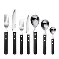 Robert Welch Trattoria Bright, 42 Piece Cutlery Set for 6 People. Made from Stainless Steel. Dishwasher Safe.