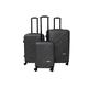 JCB - Lightweight Hard Shell Suitcase Set - Includes 20", 24" & 28" Cases - 360 Degree Spinner Wheels - ABS Polycarbonate Hard Shell - Luggage Bags for Travel - Grey