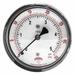 WINTERS PLP344 Pressure Gauge, 0 to 5 psi, 1/4 in MNPT, Steel, Black