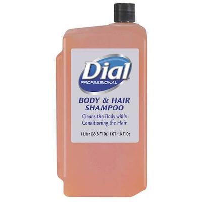 DIAL 04029 Body/Hair Shmpoo,1000mL,Bttl,Orng,PK8