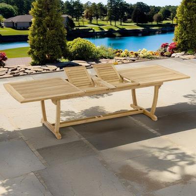 Veranda Extendable Teak Dining Table