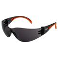 Safety Flyz Orange Tips Safety Glasses With Smoke Lens