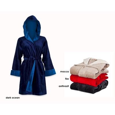 Esprit Duo Velour Bademantel white large Image
