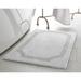 Laura Ashley Reversible Cotton 2 Pieces Bath Rugs 100% Cotton in Gray/White | 0.5 H x 20 W in | Wayfair LAYMB005977