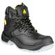 Amblers S3 black water resistant steel toe cap/midsole work safety boot size 4UK #FS198