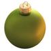 The Whitehurst Company, LLC Solid Colored Glass Ornament Glass in Green | 2 H x 2 W x 2 D in | Wayfair 27982