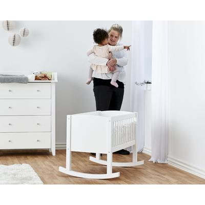 Hoppekids »Baby« Wiege mit Funktion Babywiege 40x80 cm inkl. Matratze Image