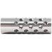 Shrewd #3 Muzzle Brake 22 Caliber - #3 Muzzle Brake 22 Caliber 9/16-24 Chrome Moly Silver