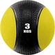 BodyRip 3kg Rubber Med Ball | Heavy Duty, Durable | Functional Strength Training, Home Gym, Fitness Exercise, Weight Lifting, Ripped, Calisthenics, Workout, Cardio, MMA