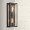 Dixon 22" High Vintage Bronze Outdoor Wall Light