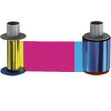 Fargo YMCKK Full-Color Ribbon with Black Resin Panels for HDP5000 Printers 84052