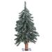 Vickerman 427552 - 2' x 16.5" Natural Bark Alpine Tree Christmas Tree (B907320)