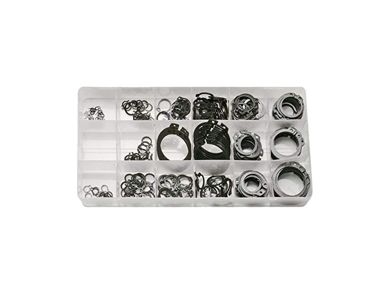 SWSTAHL Sicherungsring-Sortiment, 300-tlg. S8046 Sortiment, Sicherungsring Image