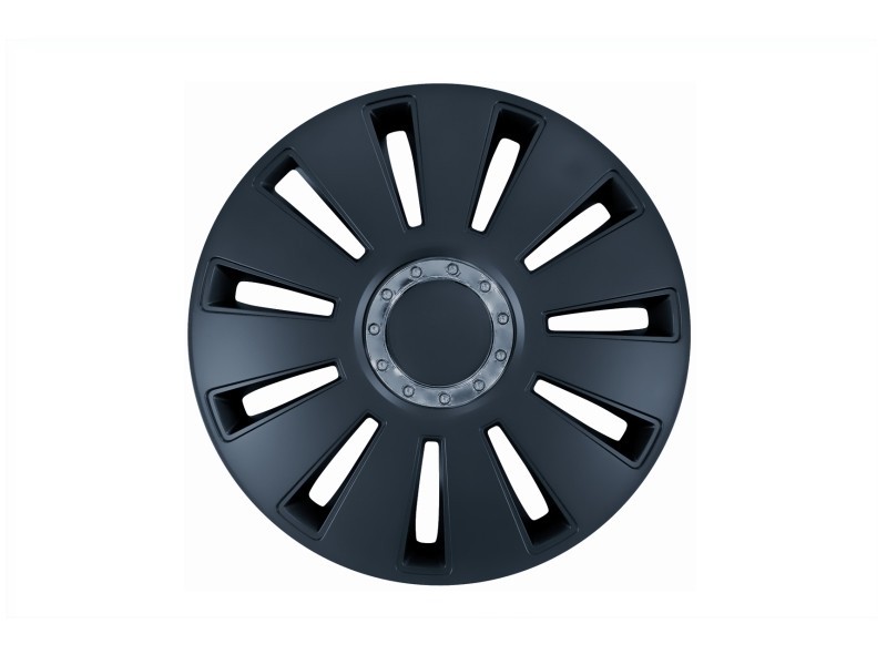 PETEX Satz 17 Zoll Silverstone schwarz RB531617 Radblenden Image